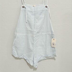 Billabong Light Blue Women's Overalls Shorts